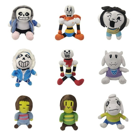 soft plush toy undertale theme anime style toy sans models toriel great as a birthday gift zhangmengya led