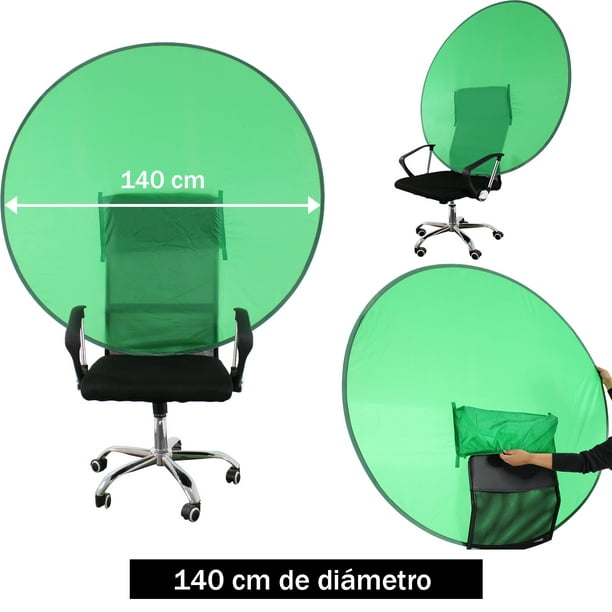 pantalla verde de 80 pulgadas con trípode, croma verde, pantalla