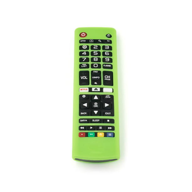 Funda protectora de silicona para mando a distancia para LG TV AKB75095307  (claro) verde FLhrweasw Nuevo