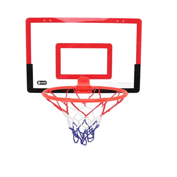 mini basketball hoop set pvc eva basketball hoop bounce design red black complete for indoor anggrek otros