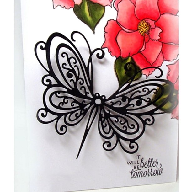 Plantilla para manualidades modelo mariposas