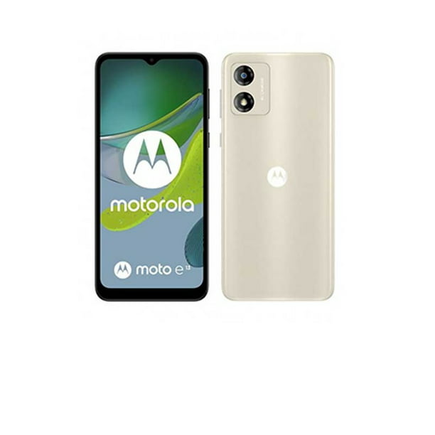 Motorola Moto E13, Dual SIM, 64GB, 2GB RAM, en Color Blanco