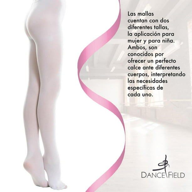 Mallas blancas para niñas - The Dance Shop Uruguay