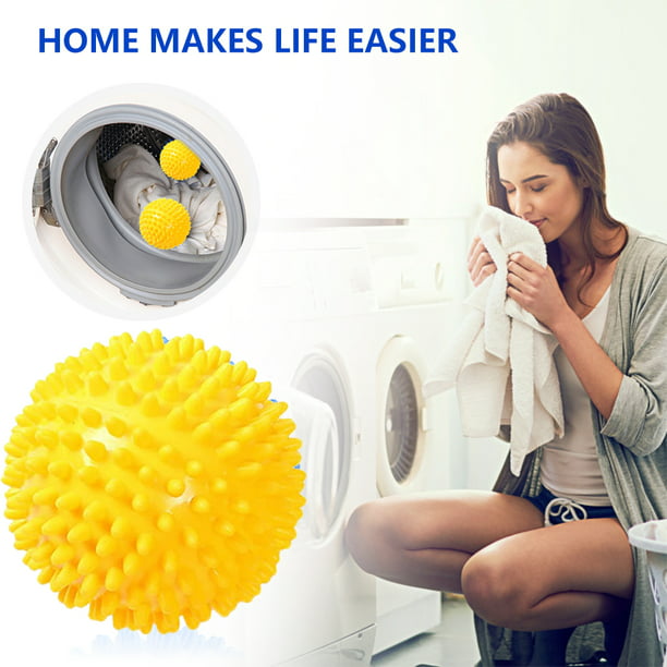 Bola De Secado 2 uds bolas para secadora de ropa suavizante de tela para  lavadora limpieza de ropa Wdftyju Libre de BPA