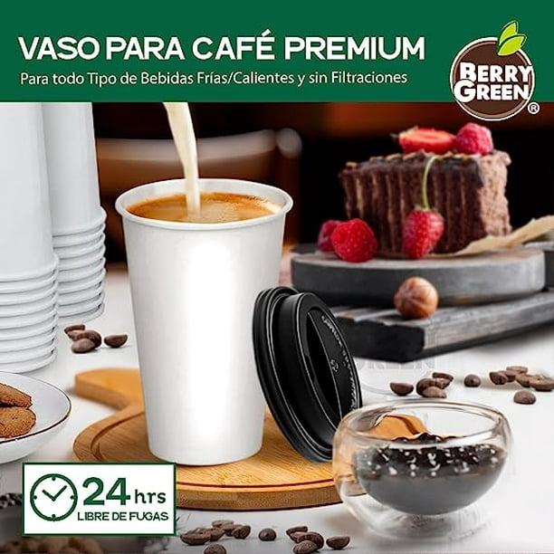 Value-Optimized Vaso Para Cafe Con Tapa Diseño Coffe Time 340 Cc Café -  Tienda, vaso para cafe 