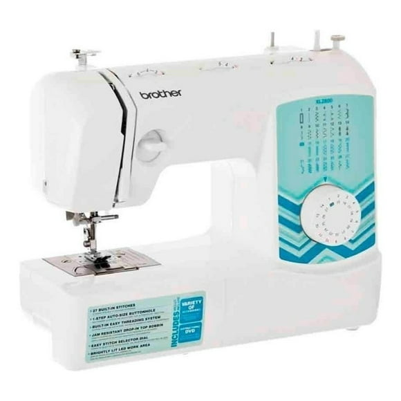 máquina de coser semiautomática brother xl2800 27 puntadas 63 funciones 120v brother xl2800 xl2800 xl2800