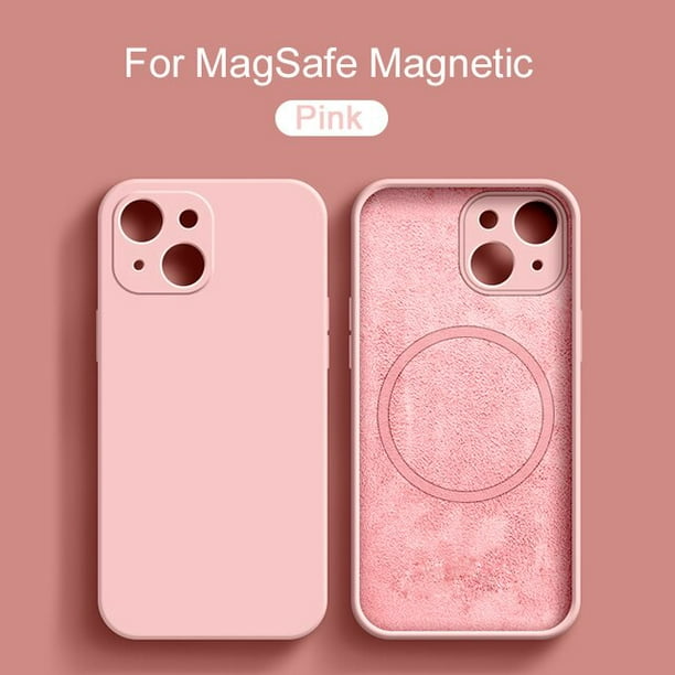 Funda de silicón con MagSafe para el iPhone 15 - Rosa claro - Apple (MX)