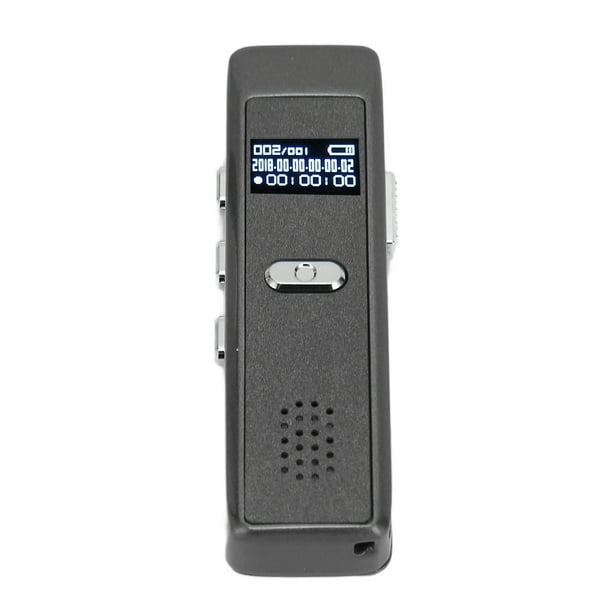 Mini grabadora de voz, grabadora activada por voz, grabadora de voz  portátil AI, grabadora de voz Digital, rendimiento confiable