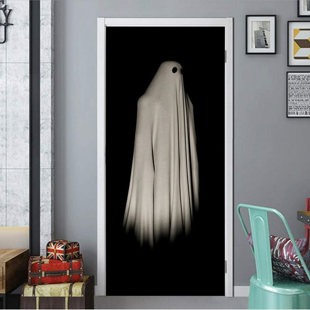 Pegatinas de pared 3D de Halloween, fantasma masculino, pegatinas