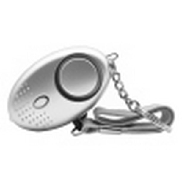 Alarma personal de sonido seguro, paquete de 8 llaveros de alarma de  seguridad personal de 140 dB con luces LED, alarma de seguridad de  emergencia