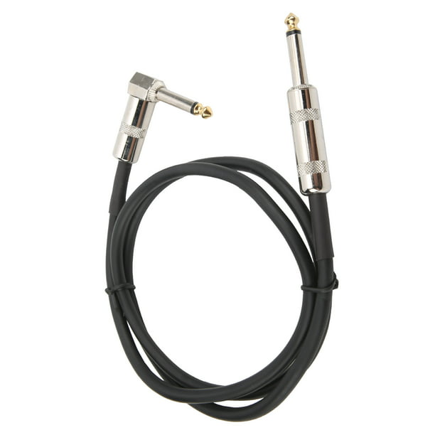 Cable de guitarra, compatible con doble cabezal, cable de instrumento recto  a recto para órganos electrónicos, batería electrónica, bajo para un mejor