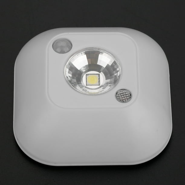 Luz nocturna con sensor de movimiento PIR, mini LED inalámbrico,  infrarrojo, sensor de movimiento inalámbrico, luz nocturna, sensor de  movimiento, luz nocturna, instalación sin esfuerzo
