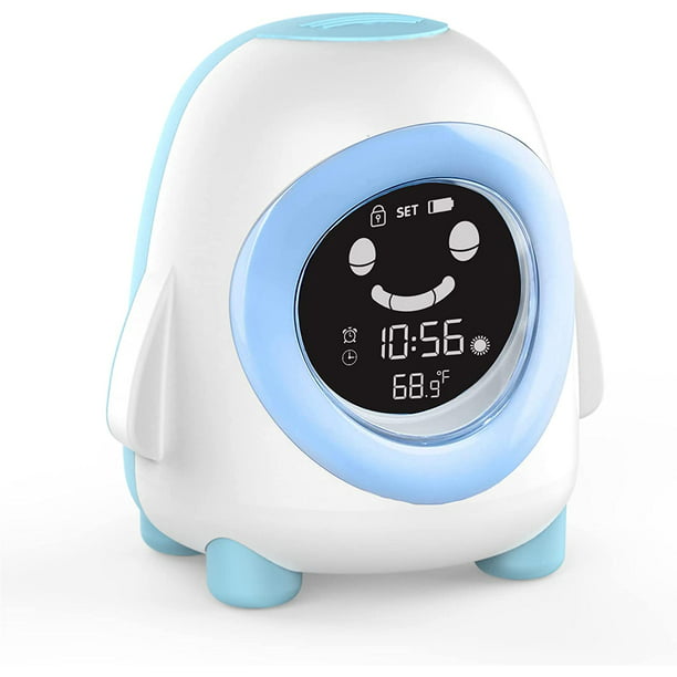 OK to Wake - Reloj despertador para niños, reloj de entrenamiento del sueño  con luz nocturna y máquina de sonido, reloj despertador para niños para