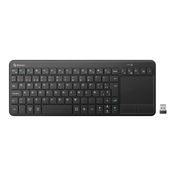 mini teclado bluetooth rf touchpad multiequipo steren steren com685