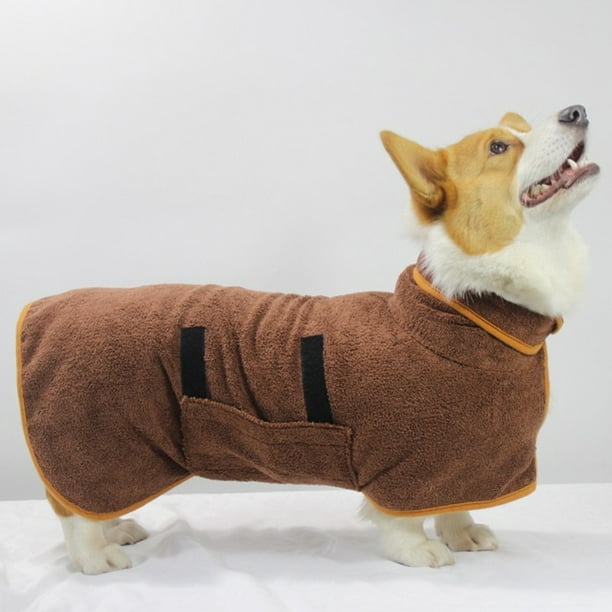 Abrigo seco perro - Saco perro secado rápido - Toalla albornoz perro -  Microfibra MFZFUKR CPB-YY720-3