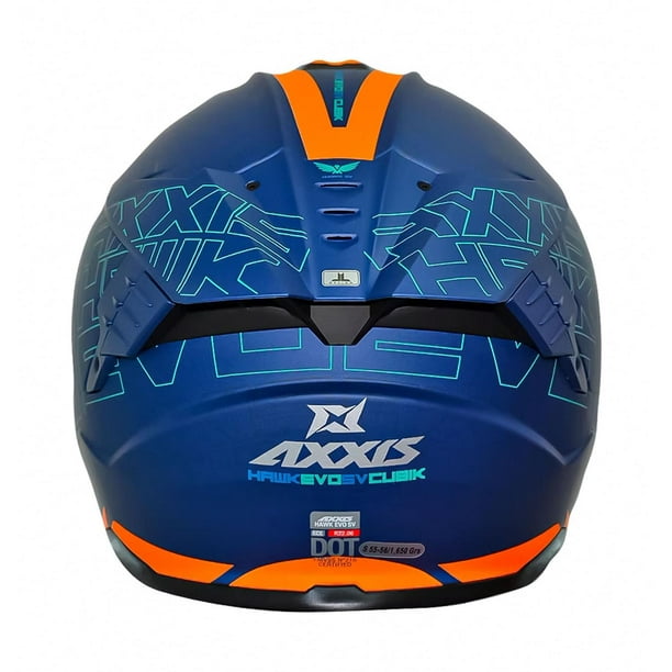 Casco de moto modular Sun Casco de motocross Unisex para hombres y Azul  Sharpla Timón de la motocicleta