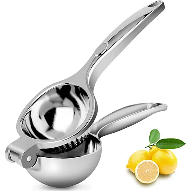 Exprimidor de limón manual, exprimidor de cítricos con mango cómodo,  resistente, para exprimir limones, cítricos, fácil de limpiar, 8.8 pulgadas  LingWen 9024715192462