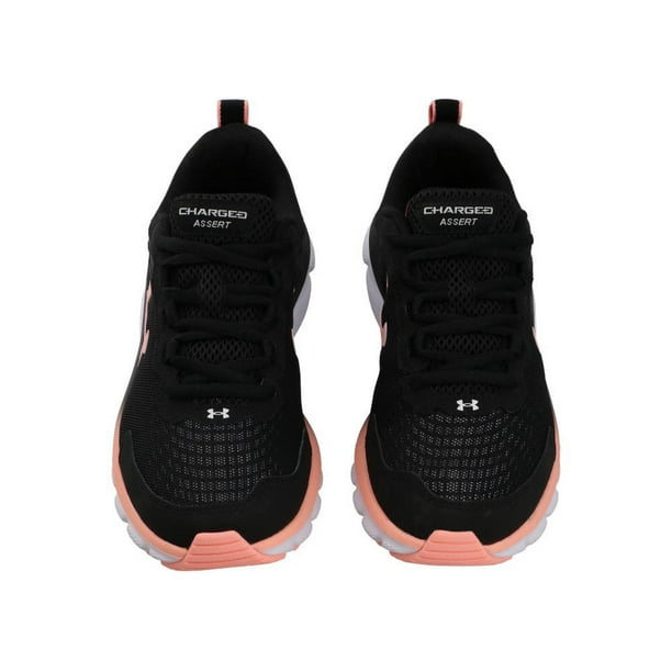 Tenis Armour Mujer Deportivos Gym Correr Charged negro 25 Under