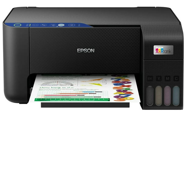 Impresora Color Multifunción Epson Ecotank L3210 Negra 110v