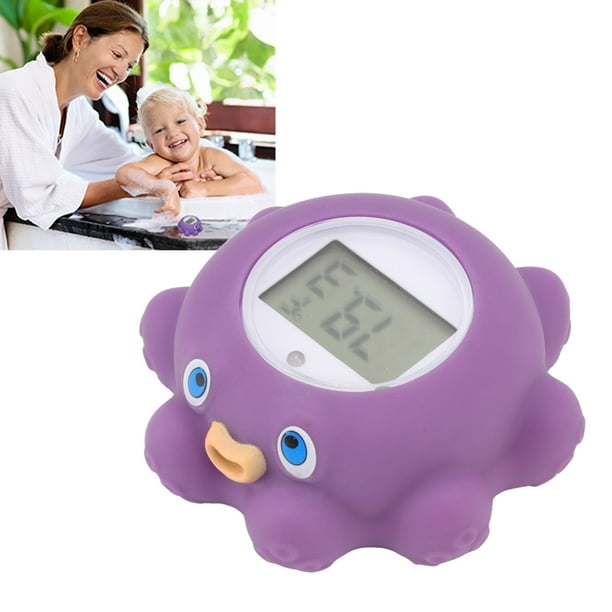 Termómetro de baño para bebés, Termómetro de baño para bebés Alarma  Termómetro de temperatura del agua del baño Termómetro de bañera para bebés