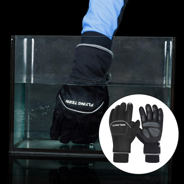 Guantes de trabajo de invierno impermeables para hombres y mujeres,  pantalla táctil, guantes de congelador, aislamiento térmico, para clima  frío
