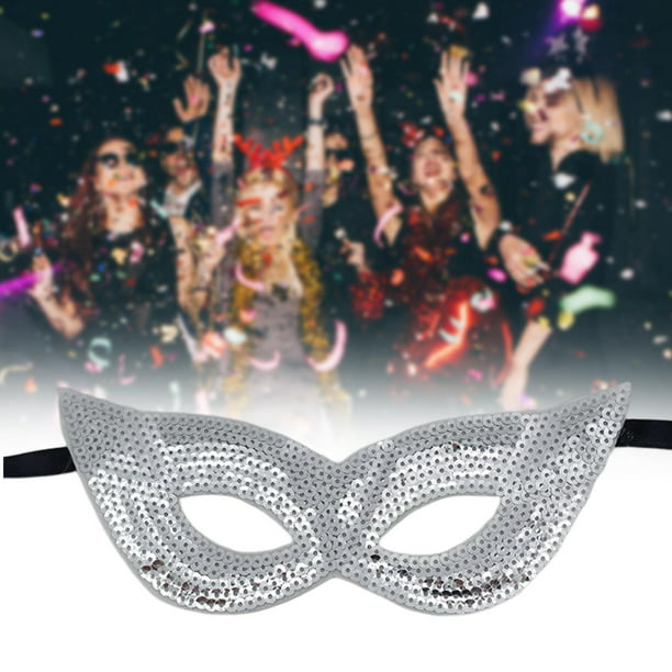 LUOZZY 4 máscaras de lentejuelas Mardi Gras coloridas para baile de  máscaras, carnaval, cumpleaños, Halloween, cosplay
