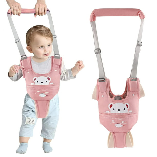 Pepeganga S.A.. Arnés de tela para bebé, para aprender a caminar, en caja.