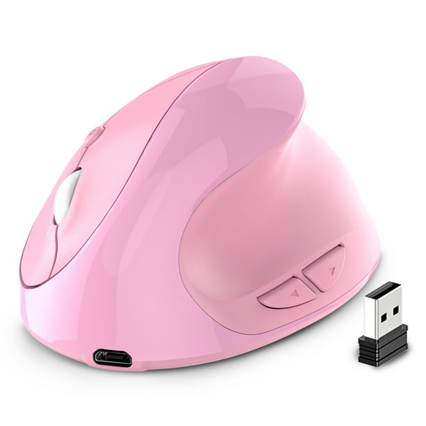 Souris Verticale Sans Fil 2.4G Souris Ergonomique Rechargeable