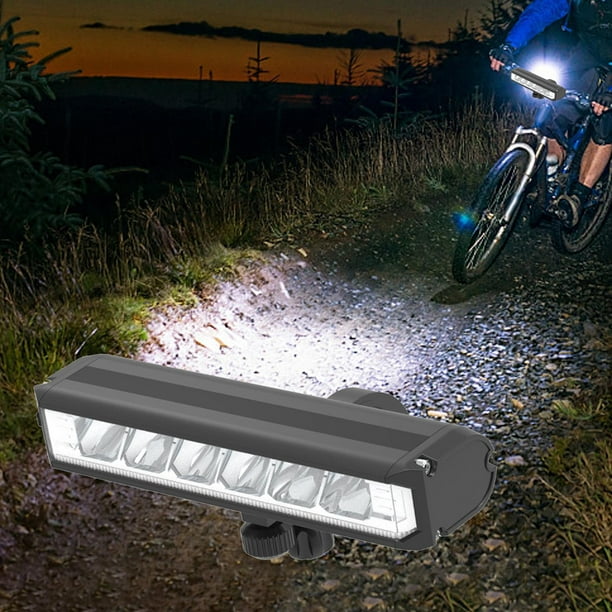 Luz para bicicleta USB recargable, 1200 lúmenes, luces delanteras para  bicicleta