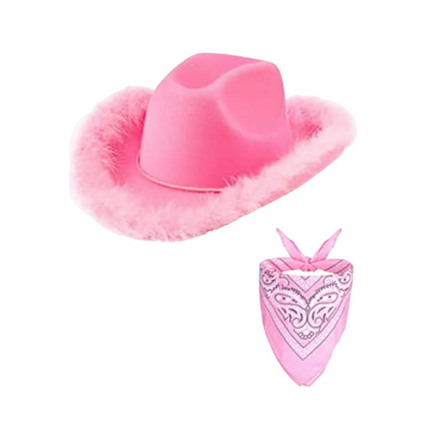 1 Pieza [sombrero Cowboy] Lujoso Sombrero De Mujer Decorado Con Borlas Y  Piedras Preciosas, Diseño De Sombrero De Jazz Rosa, Sombrero De Moda Para  Novias, Actuaciones Y Shows En El Escenario