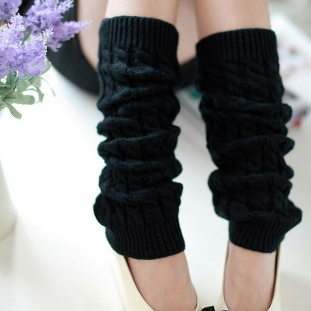 Calentadores de piernas de moda novedosa para mujer, calcetines