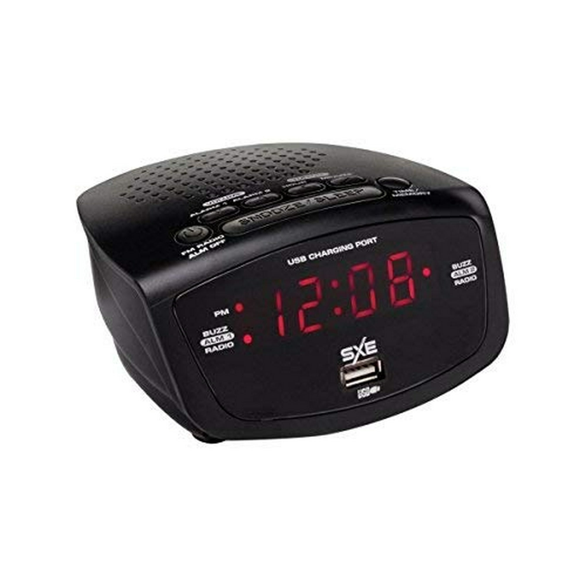 Radio Reloj Despertador Select Sound 4333 / Negro