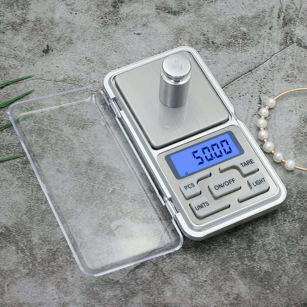 Báscula electrónica de precisión, de bolsillo, 500 g, Truper