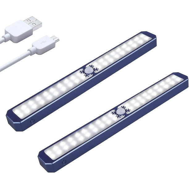 Luz LED para debajo de gabinete inalámbrico recargable por USB