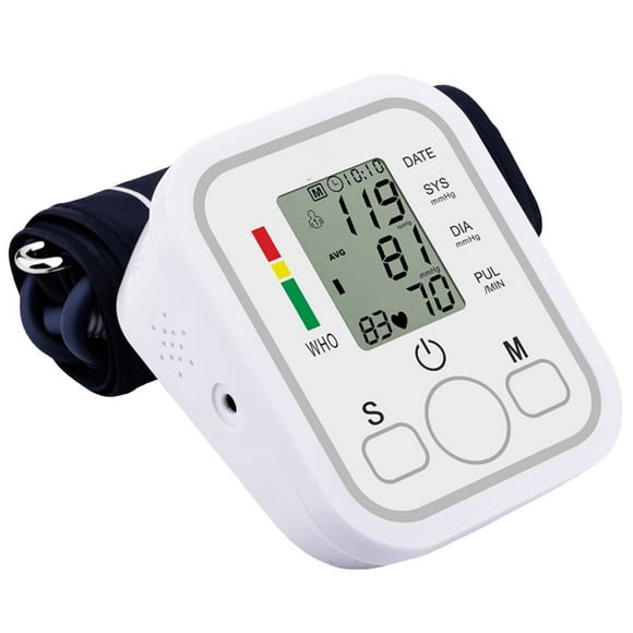 esfigmomanómetro digital monitor de presión arterial del brazo superior transmisión de voz inteligente para uso doméstico