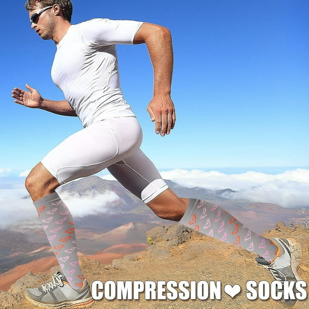 Calcetines de compresión elásticos deportivos, mallas de enfermera,  calcetines de compresión para co Zhivalor CPB-US-XD795-1