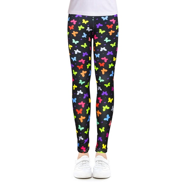 Ropa Para Niñas 3 A 9 Años Pantalones Leggings Elegantes De Niña