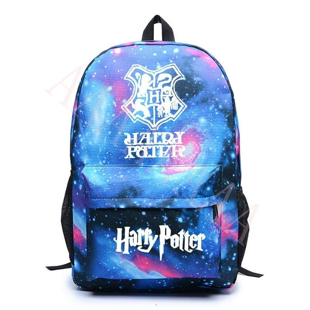 Harry Potter mochila escolar USB estudiantes bolsa escolar hombres