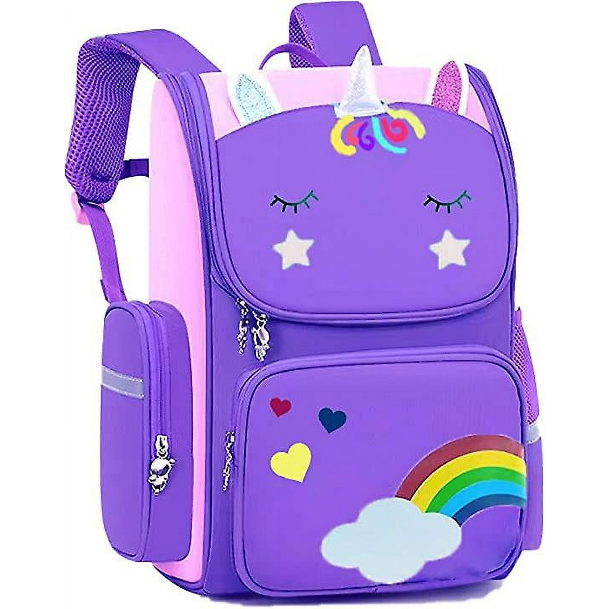 Mochila escolar para niños pequeños, mochilas para jardín de infantes,  preescolar, guardería, niñas y niños, multicolor (Multicolor-4), Mochilas