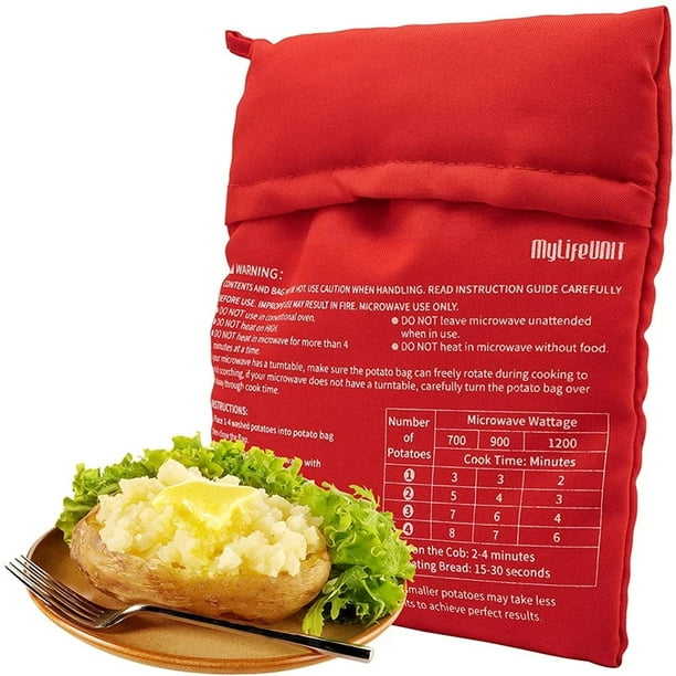 Paquete de 25 bolsas grandes Quickasteam para cocinar al vapor para  microondas para verduras más rápidas y saludables