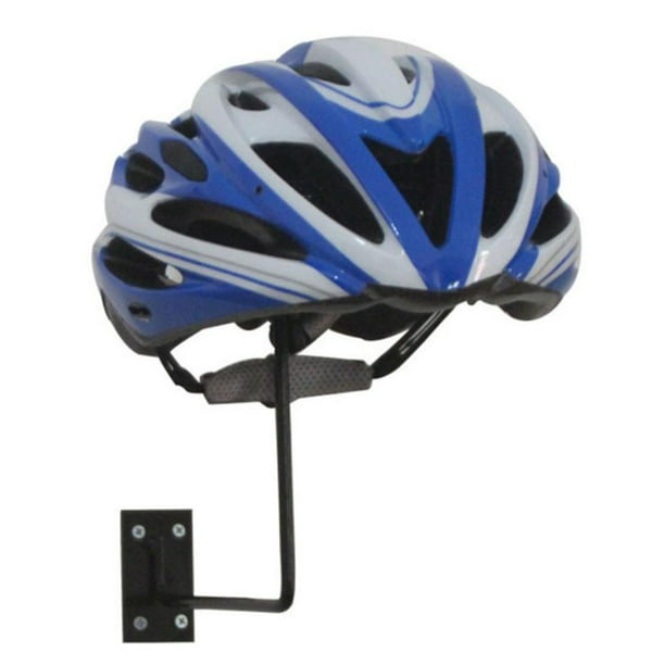 PEI Accesorios de motocicleta Soporte para casco y chaqueta, colgador de  pared multifuncional (negro 3 piezas)