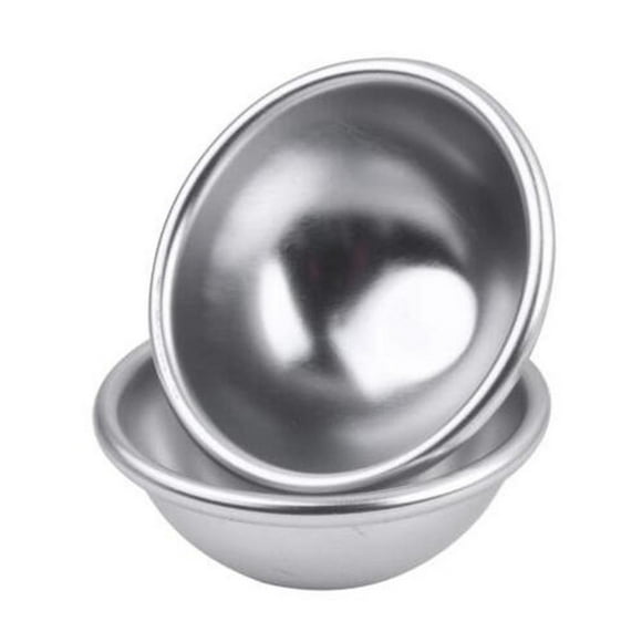 6 uds moldes de bombas de baño de aluminio de 3 tamaños moldes de bolas redondas con esfera gaseosa para baño diy yongsheng 8390606746368