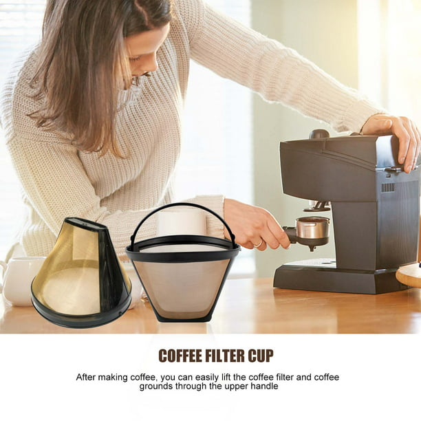 3 filtros de cápsulas de café reutilizables recargables para máquina  Nespresso (café) Likrtyny Eléctricas