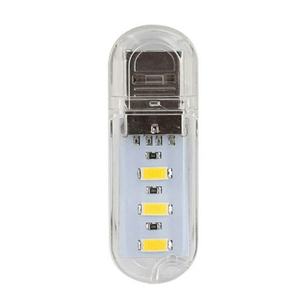 Comprar Lámpara de luz LED USB 3/8 LED SMD 5730 Gadget USB blanco para  iluminación de energía móvil para computadora portátil