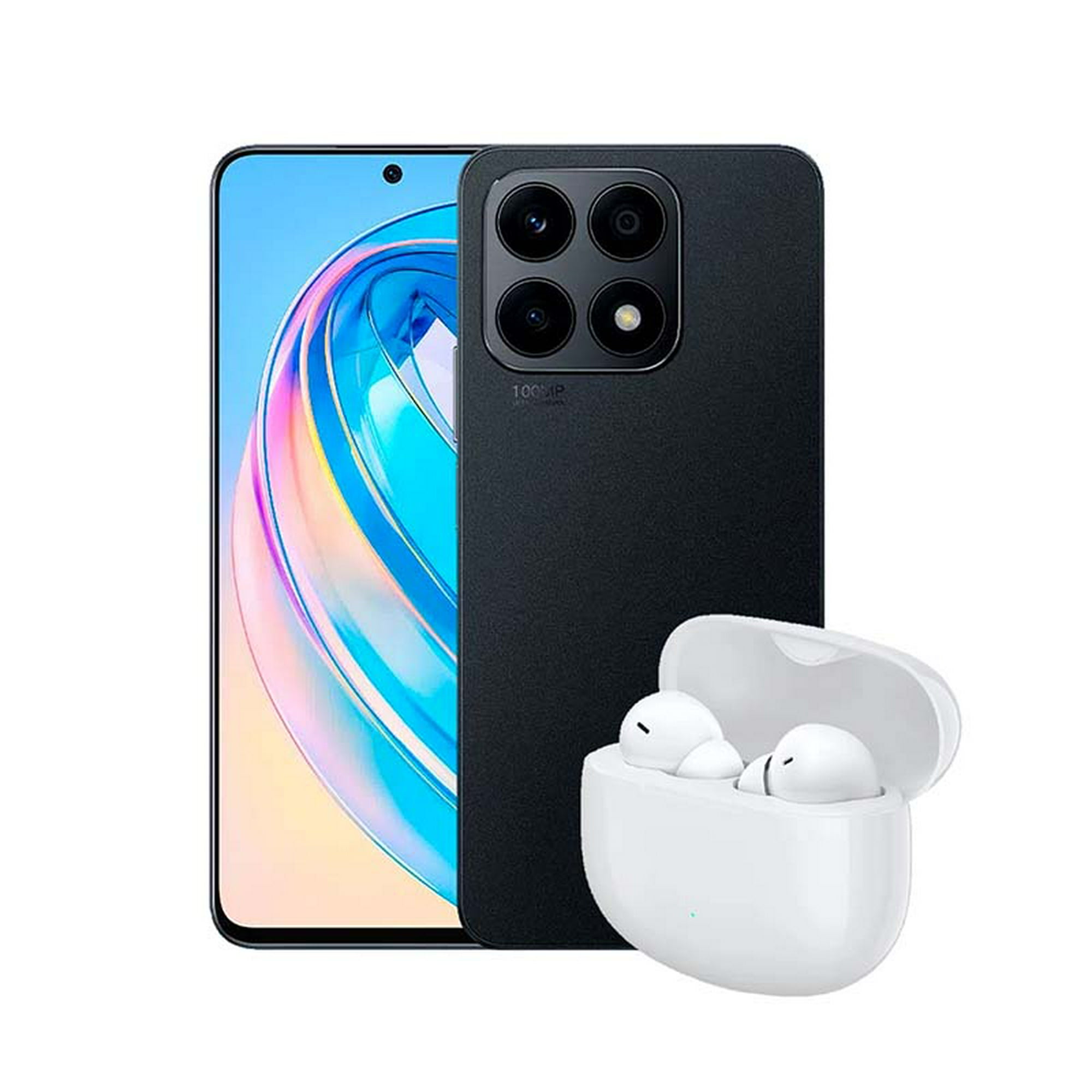 Honor X8a Dual Sim 128gb 8gb Ram Negro Más Honor Choice Earbuds X3 Lite Blanco Honor X8a