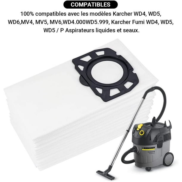 Filtro y bolsas para aspirador Karcher WD3, Comprar