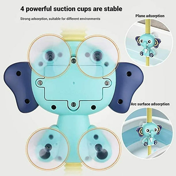 Compre El Baño Del Bebé Juega La Cabezal De Ducha Del Baño De La Regadera  Del Elefante Para La Cabeza Eléctrica De La Lluvia De La Ducha Del Lechón  Del Niño y