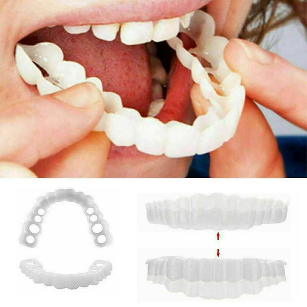 Dientes postizos carillas dentales dentadura cubierta dientes inferior  superior – Suncoast Golf Center & Academy