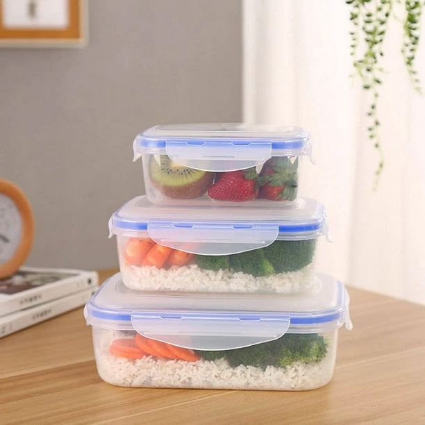 Set toppers contenedores para alimentos de plástico Casa y