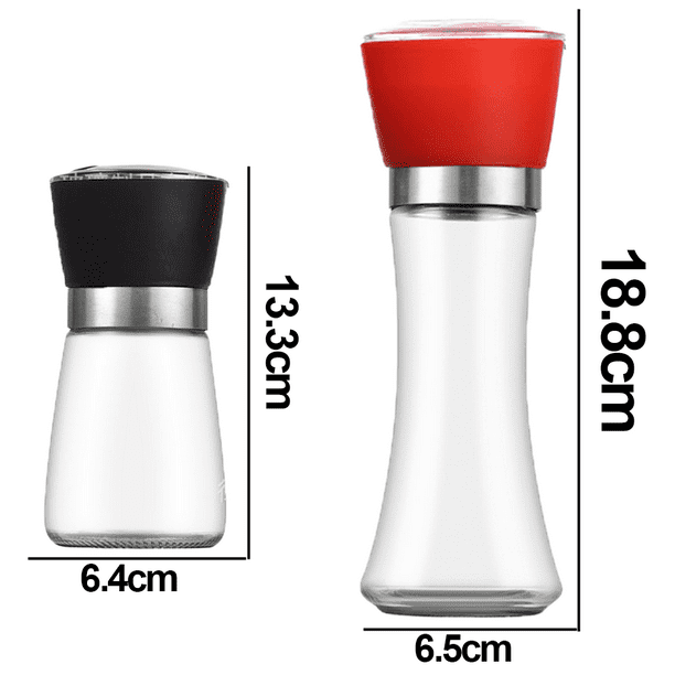 Paquete de molinillo eléctrico de sal y pimienta UN8 y  